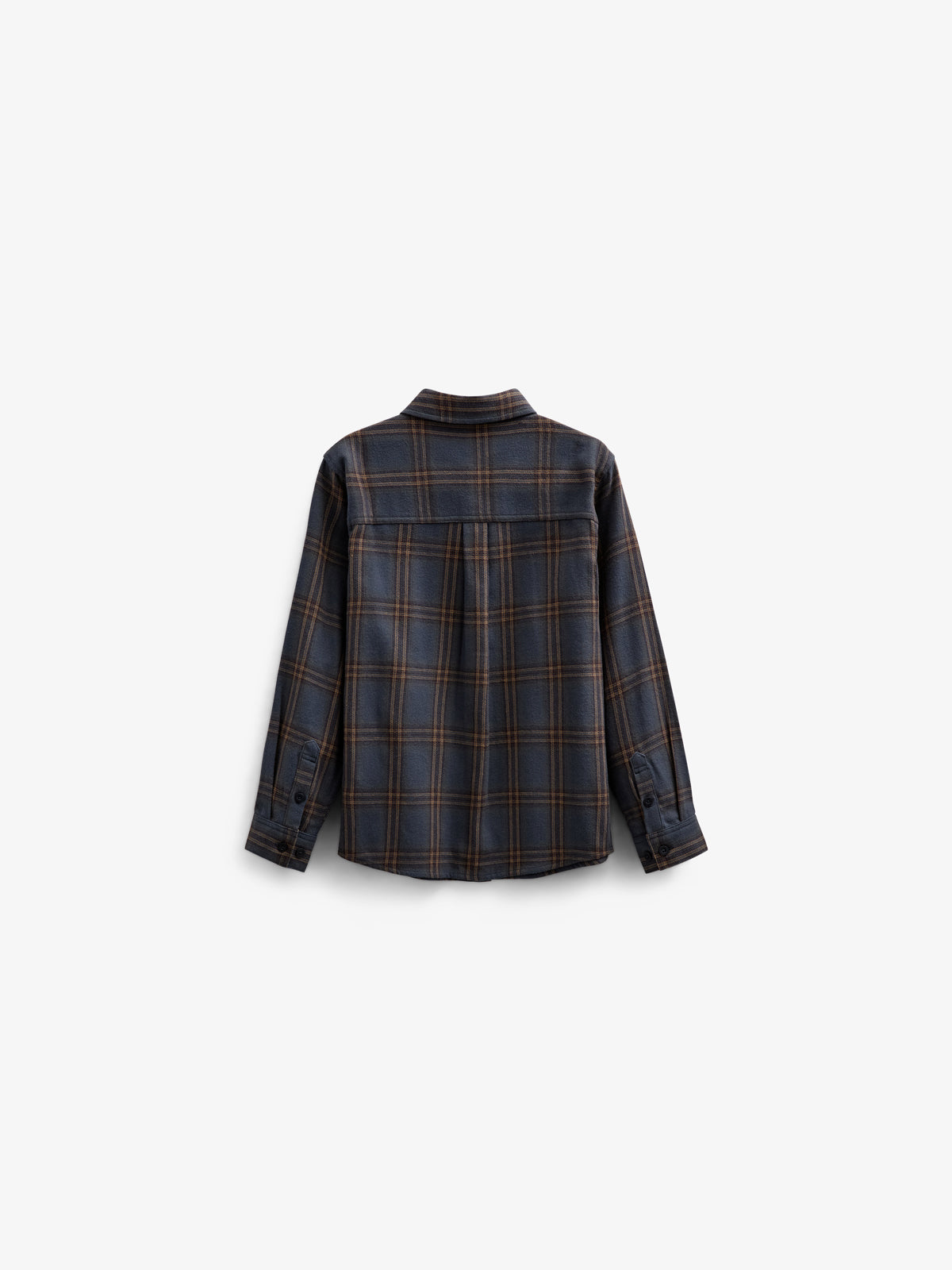Kariertes Flanellhemd - Tween - Navy Check | 100528 Henry
