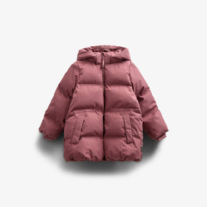 Winterjacke mit Kordelzug - Kids - Vintage Red | 100534 Elenor