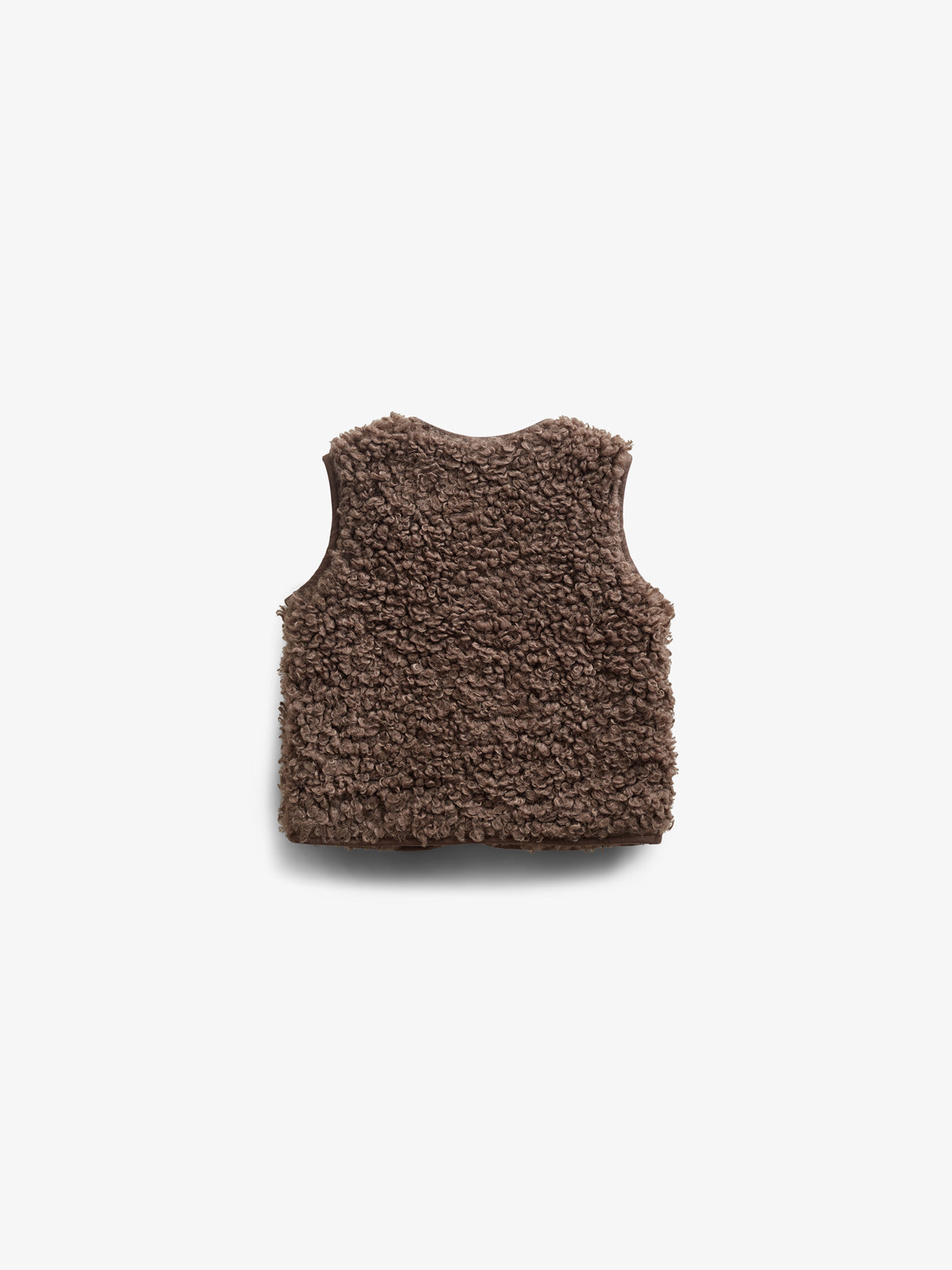 Teddy-Weste - Kids - Chocolate | 100552 Ellie