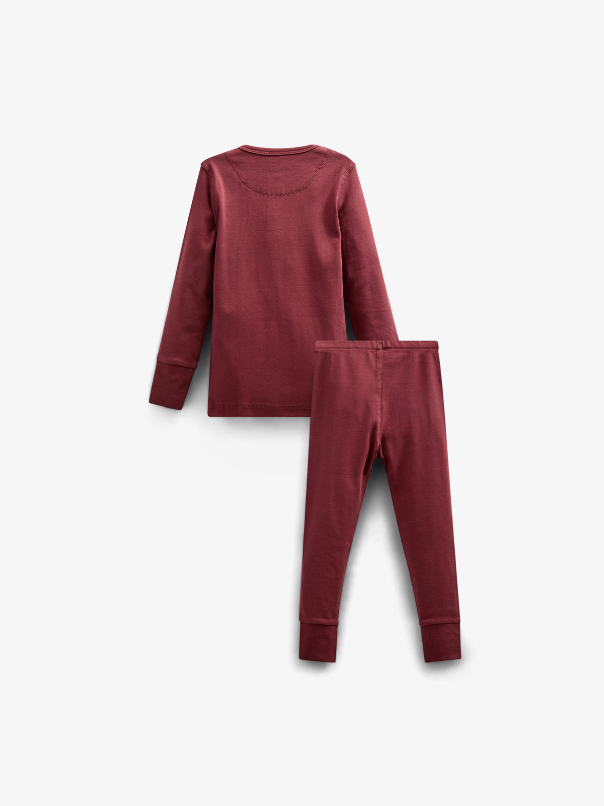 Jersey-Pyjama - Tween - Burgundy | 100555 Bangkok