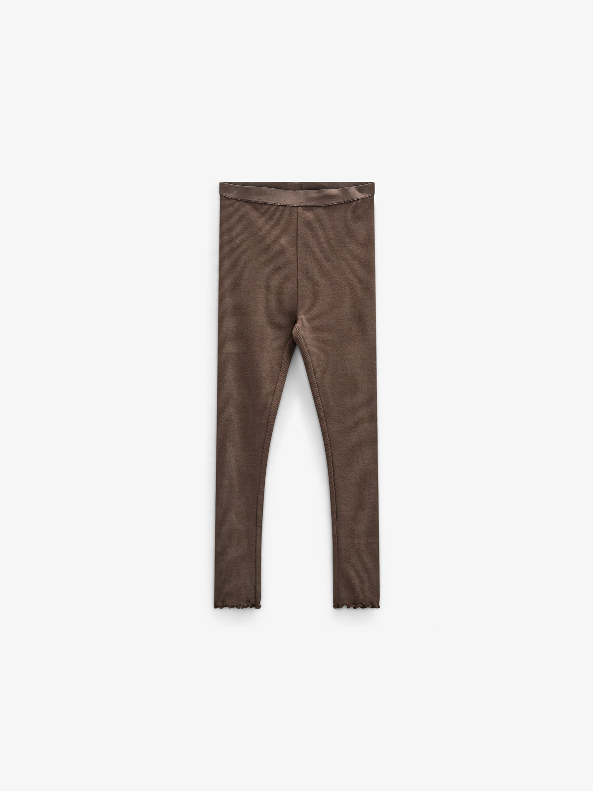 Leggings aus Modalripp - Tween - Chocolate | 100585 Mia