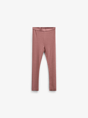 Leggings aus Modalripp - Tween - Old Rose | 100587 Mia