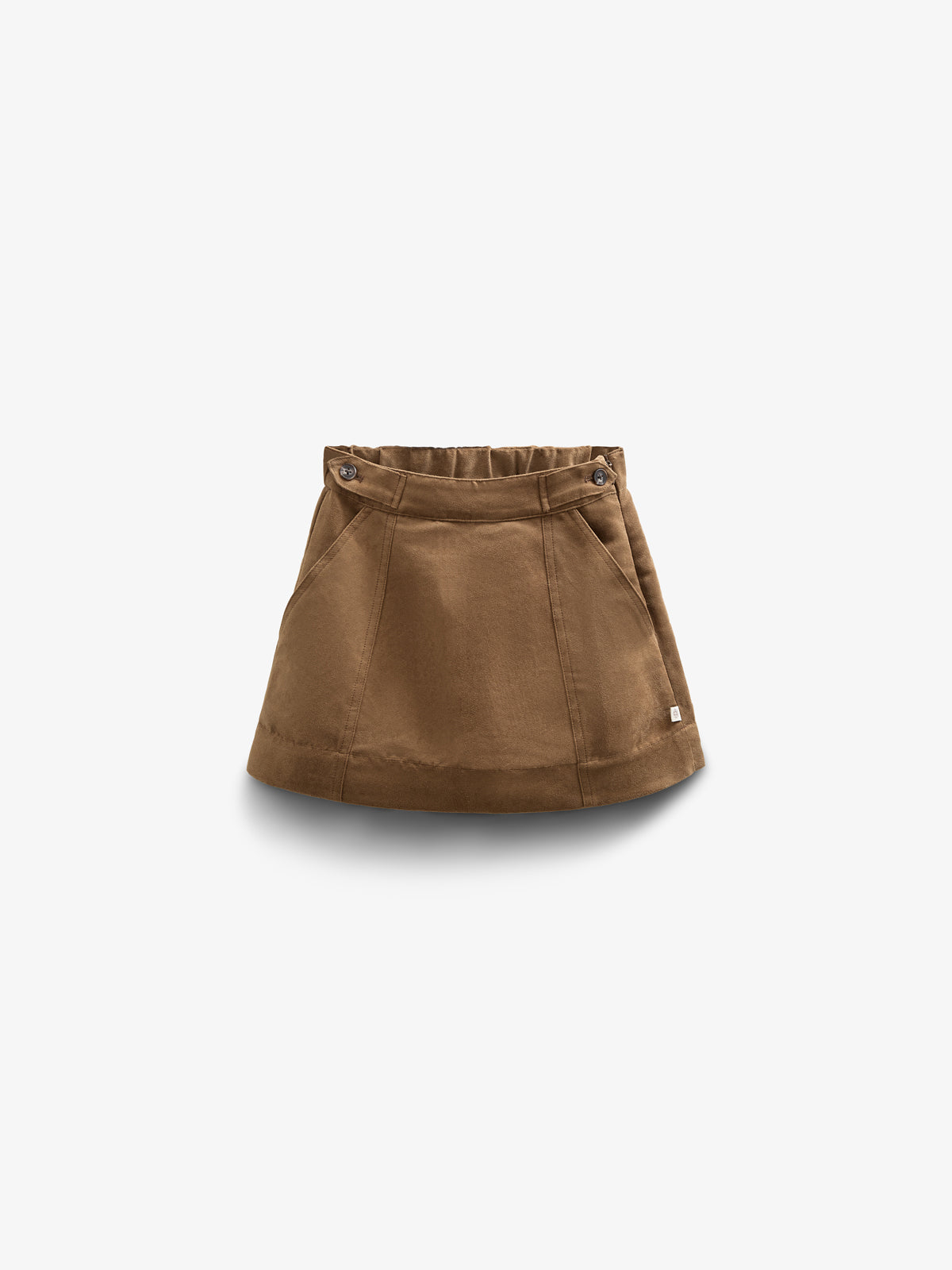Wildlederimitat-Rock - Tween - Coffee | 100593 Selene