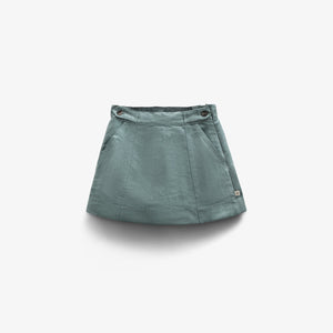 Wildlederimitat-Rock - Tween - Dark Green | 100595 Selene