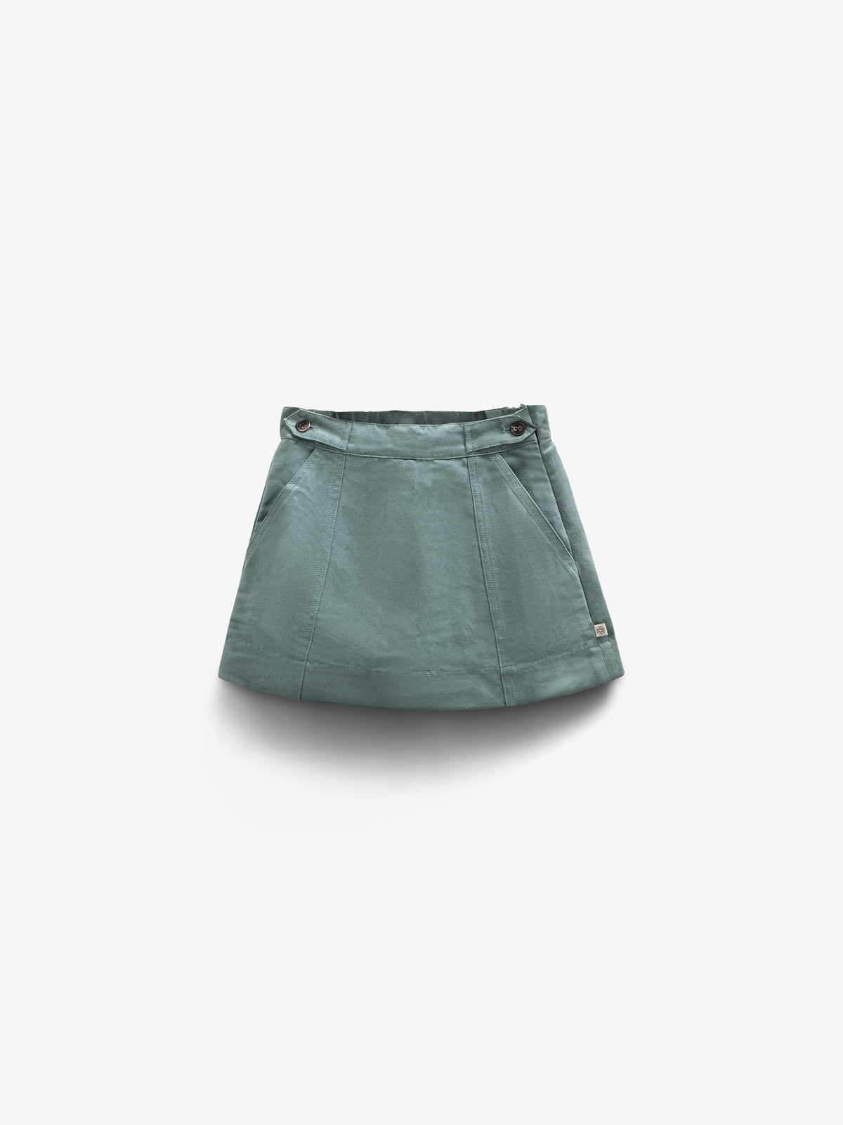 Wildlederimitat-Rock - Tween - Dark Green | 100595 Selene