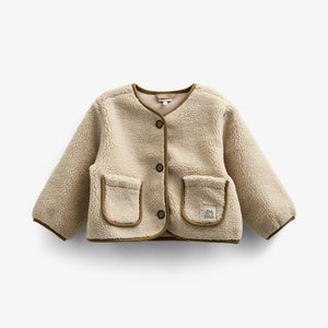 Teddyjacke mit Knöpfen - Kids - Nature | 100626 Mayfield