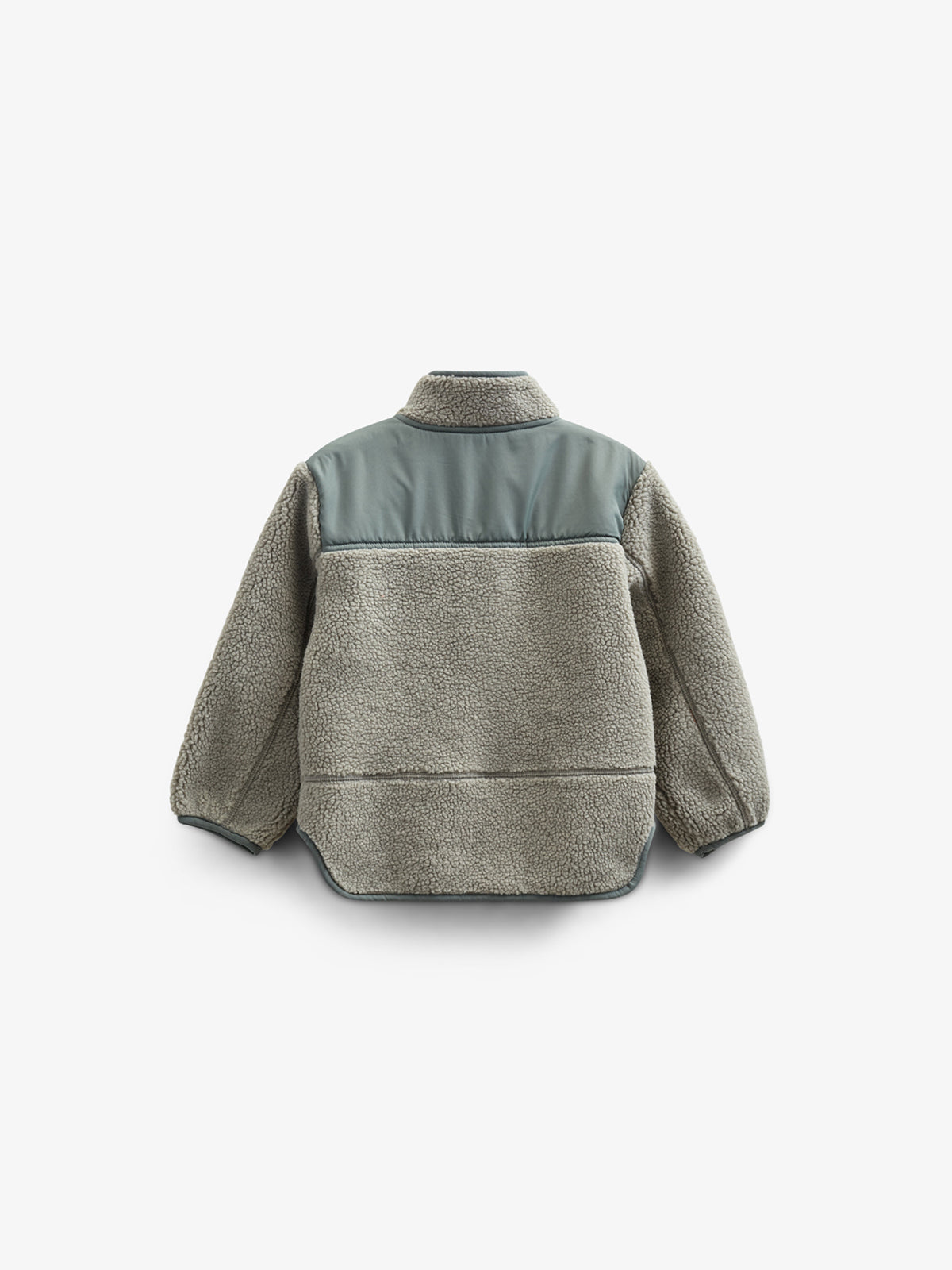 Teddyjacke mit Reißverschluss - All - Dusty Green | 100633 Elliot