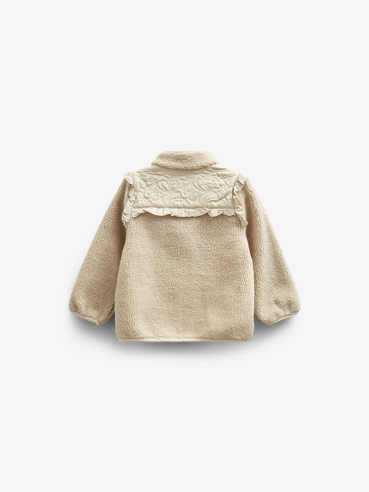 Teddyjacke mit Reißverschluss und Rüschen - Kids - Nature | 100638 Madison