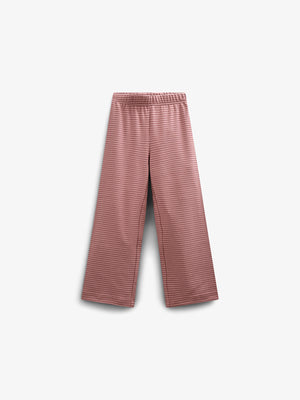 Gestreifte Jersey-Hose - Tween - Rose Stripe | 100648 Elise