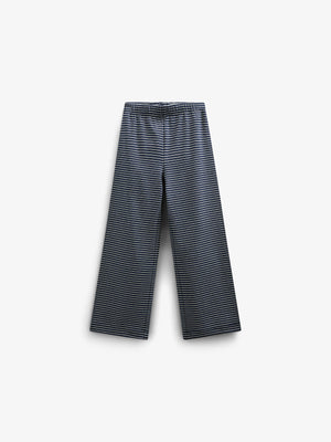 Gestreifte Jersey-Hose - Tween - Navy Stripe | 100649 Elise