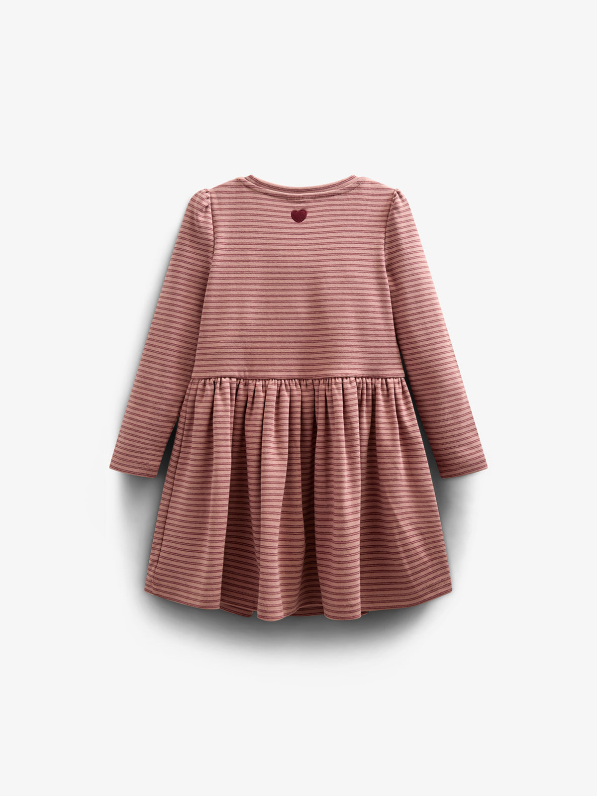 Gestreiftes Jersey-Kleid - Tween - Rose Stripe | 100651 Elise