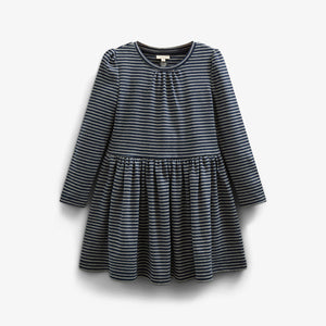 Gestreiftes Jersey-Kleid - Tween - Navy Stripe | 100653 Elise