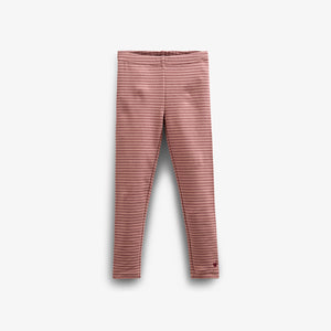 Gestreifte Jersey-Leggings - Kids - Rose Stripe | 100654 Elise