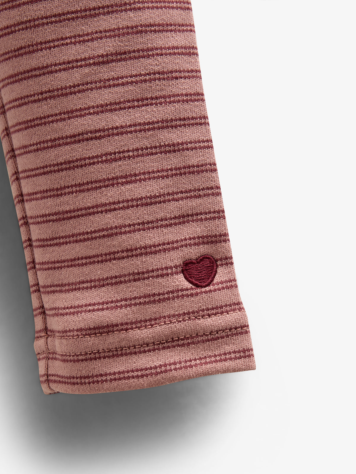 Gestreifte Jersey-Leggings - Kids - Rose Stripe | 100654 Elise