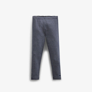 Gestreifte Jersey-Leggings - Kids - Navy Stripe | 100655 Elise