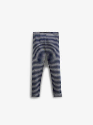 Gestreifte Jersey-Leggings - Kids - Navy Stripe | 100655 Elise