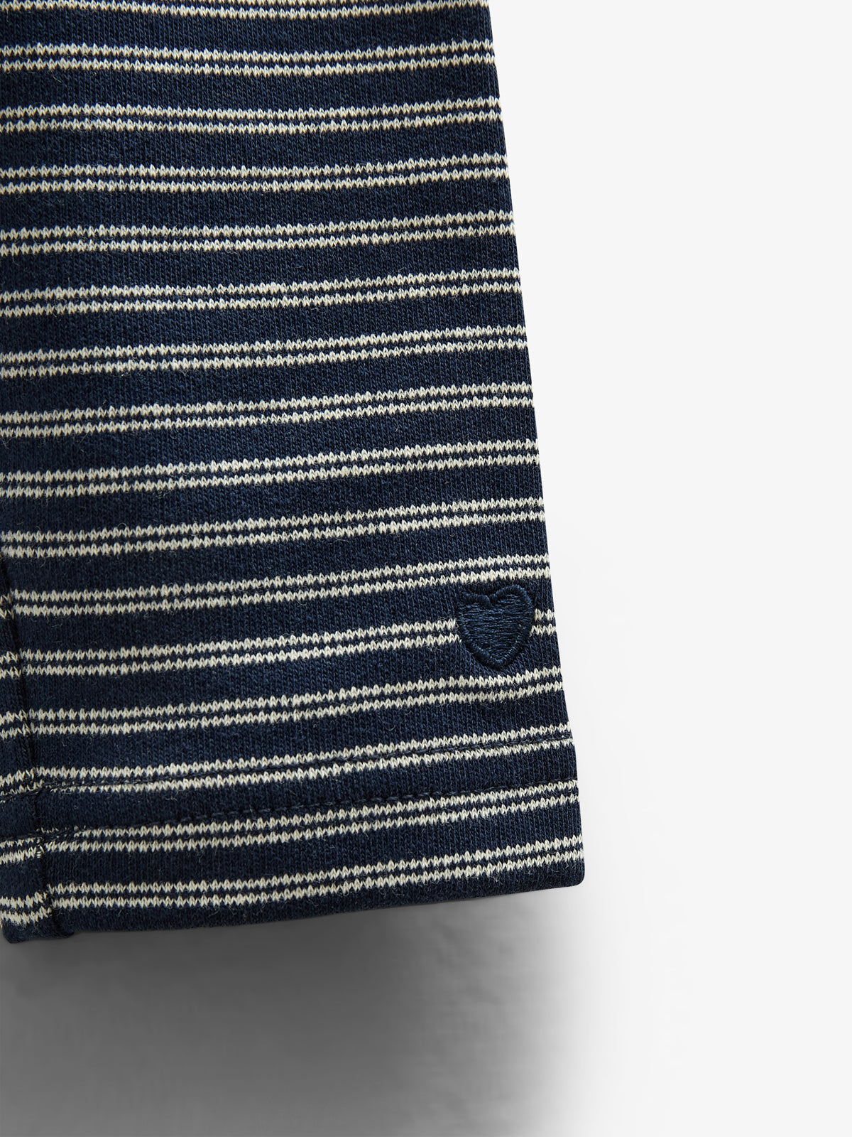 Gestreifte Jersey-Leggings - Kids - Navy Stripe | 100655 Elise