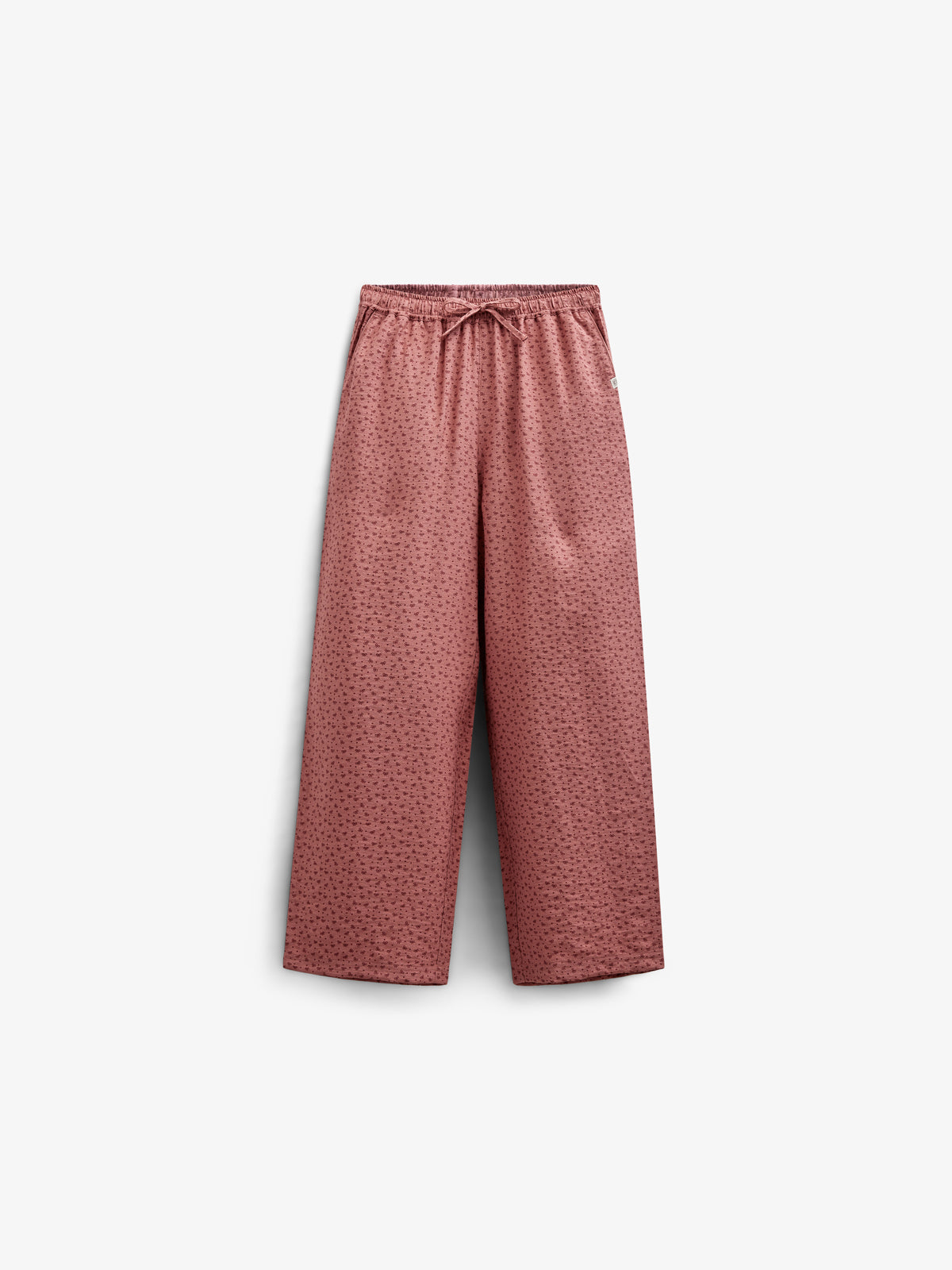 Bedruckte Hose aus Krepp-Viskose - Tween - Rose | 100659 Ana