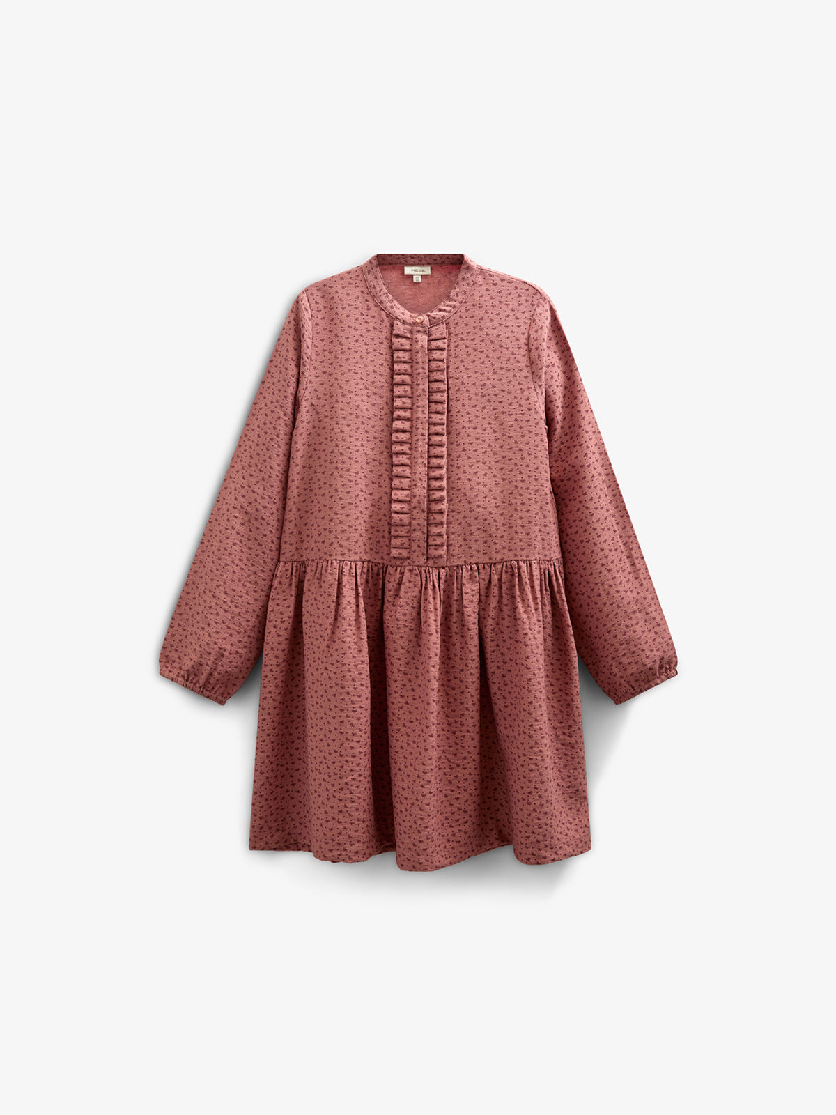 Bedrucktes Kleid aus Krepp-Viskose - All- Rose | 100661 Ana