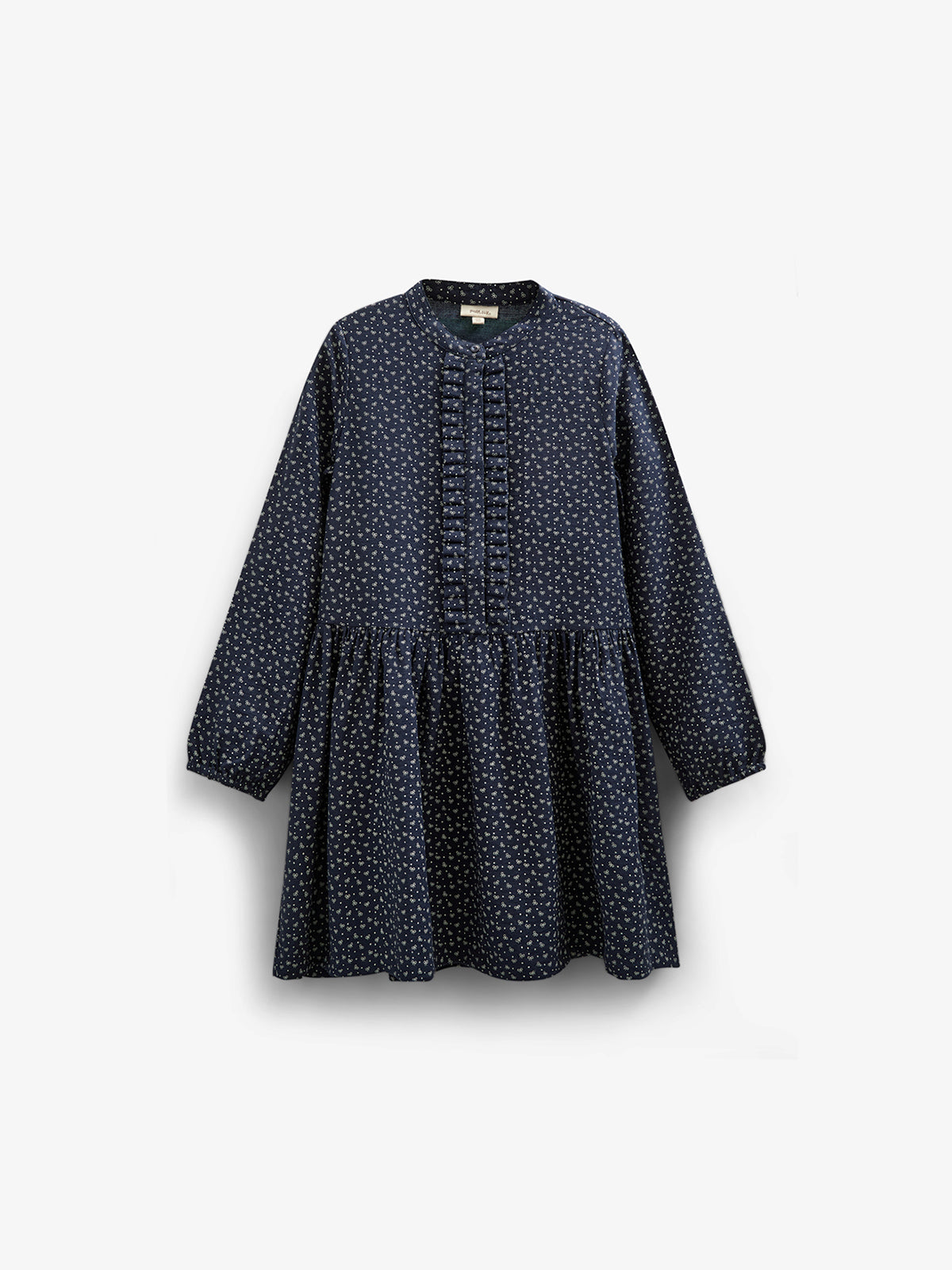 Bedrucktes Kleid aus Krepp-Viskose - All - Navy | 100662 Ana