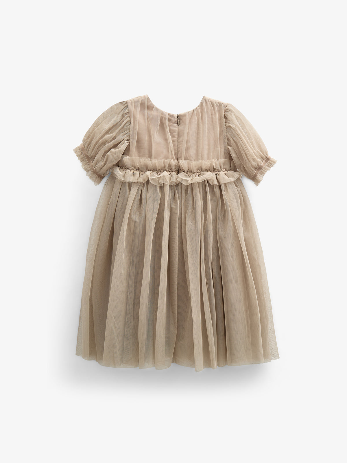 Tüllkleid - All - Caffe Latte | 100672 Mille