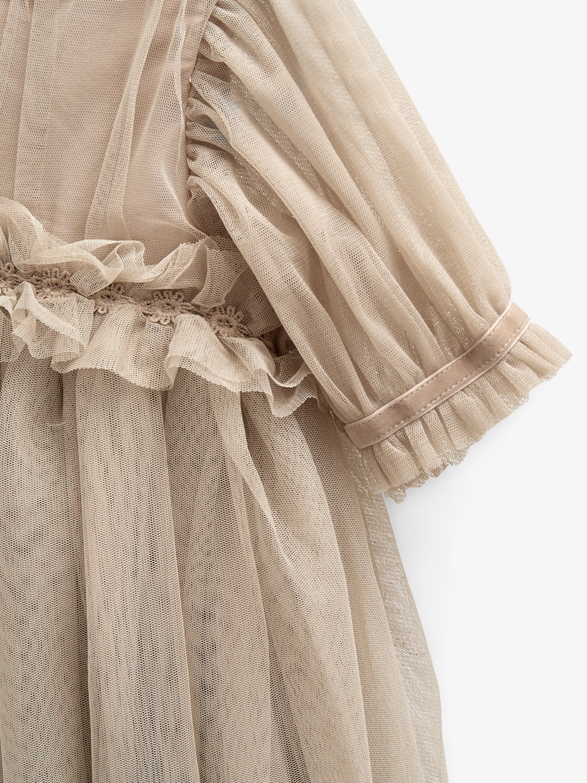 Tüllkleid - All - Caffe Latte | 100672 Mille