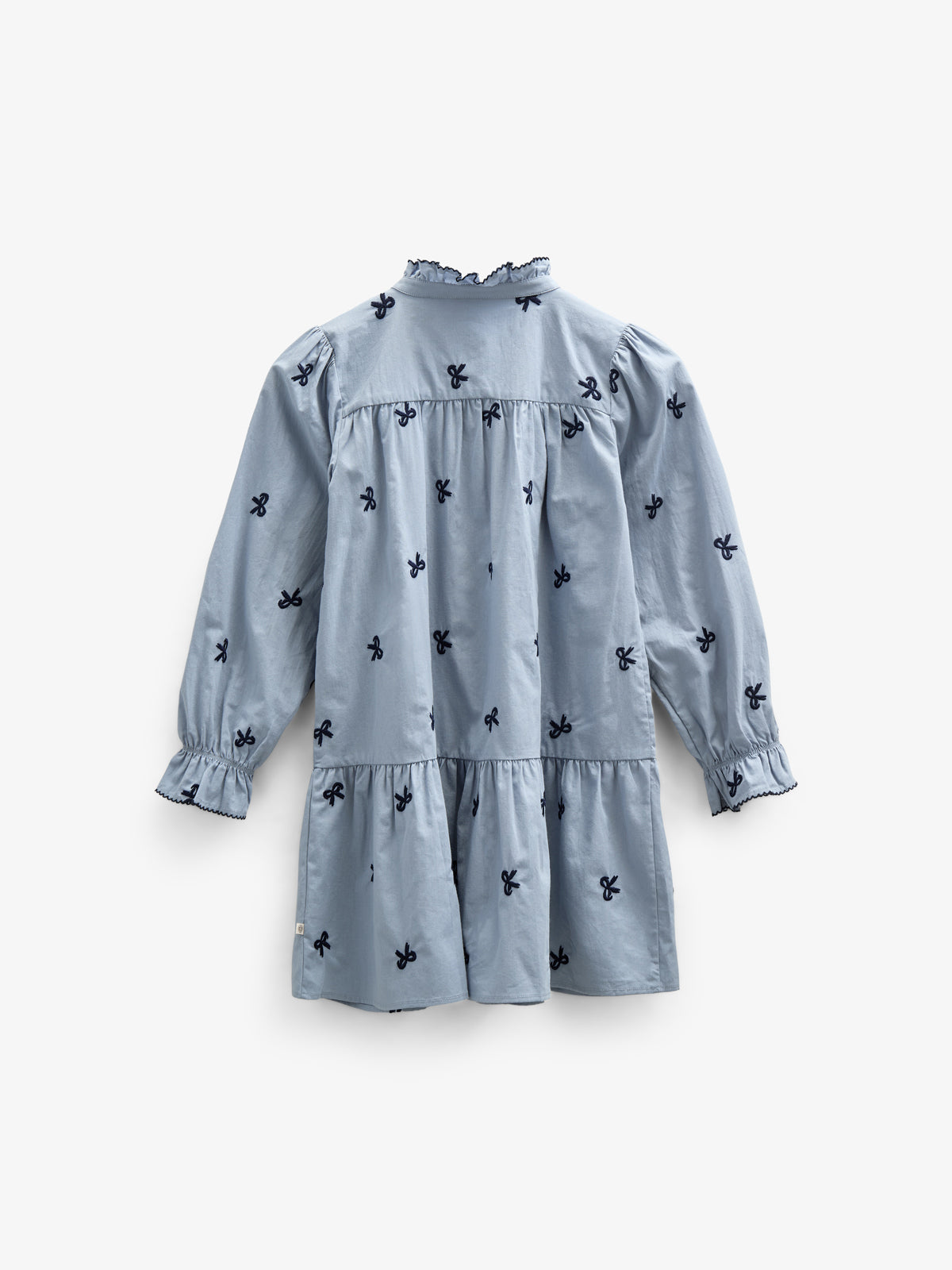 Popeline-Kleid mit Stickerei - Tween - Blue | 100680 Adison