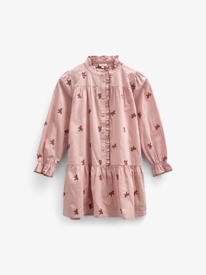 Popeline-Kleid mit Stickerei - Tween - Rose | 100682 Adison