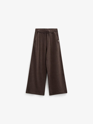 Weiche Ripp-Hose mit weitem Bein - Tween - Chocolate Melange | 100701 Alana