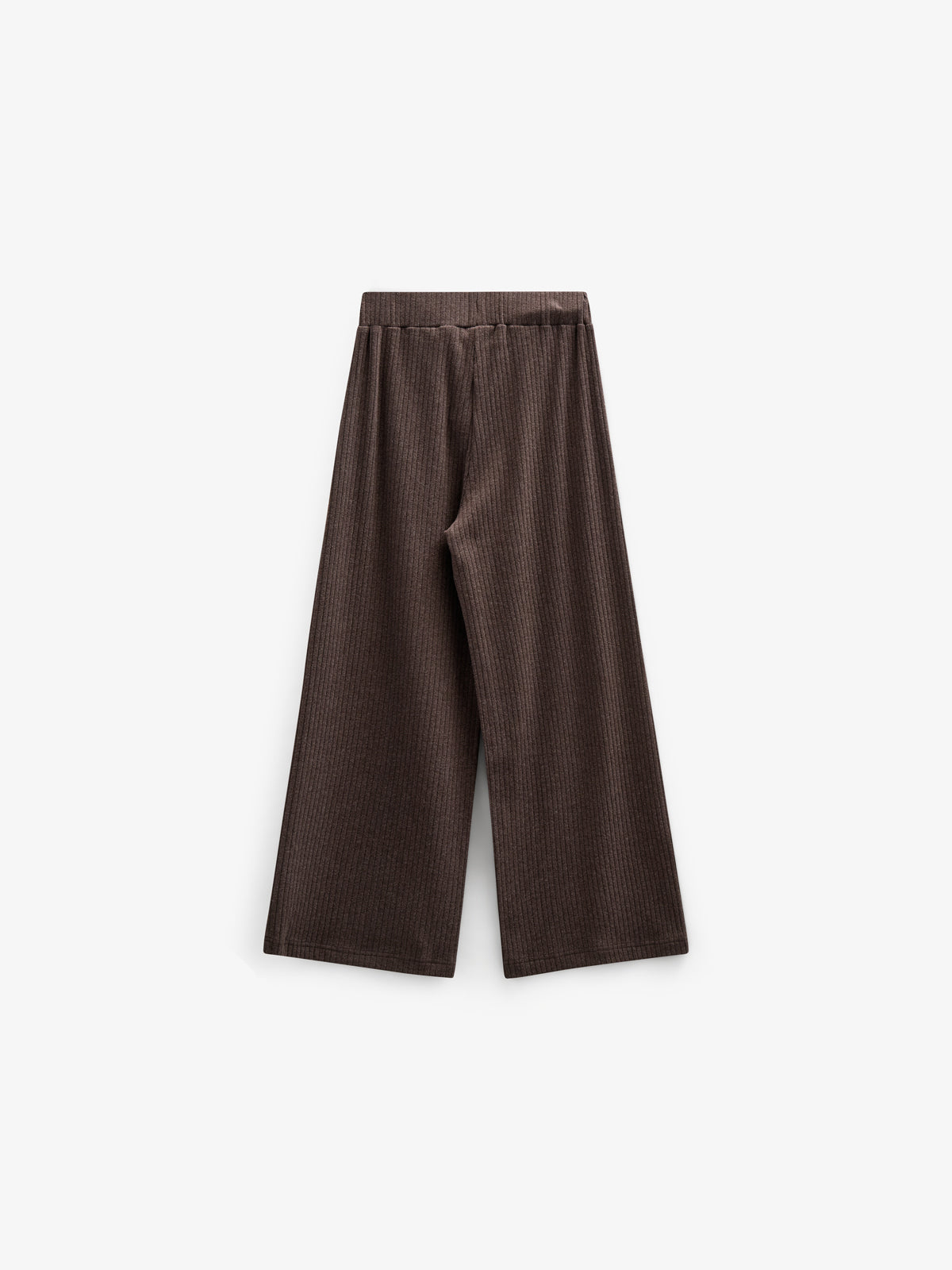 Weiche Ripp-Hose mit weitem Bein - Tween - Chocolate Melange | 100701 Alana