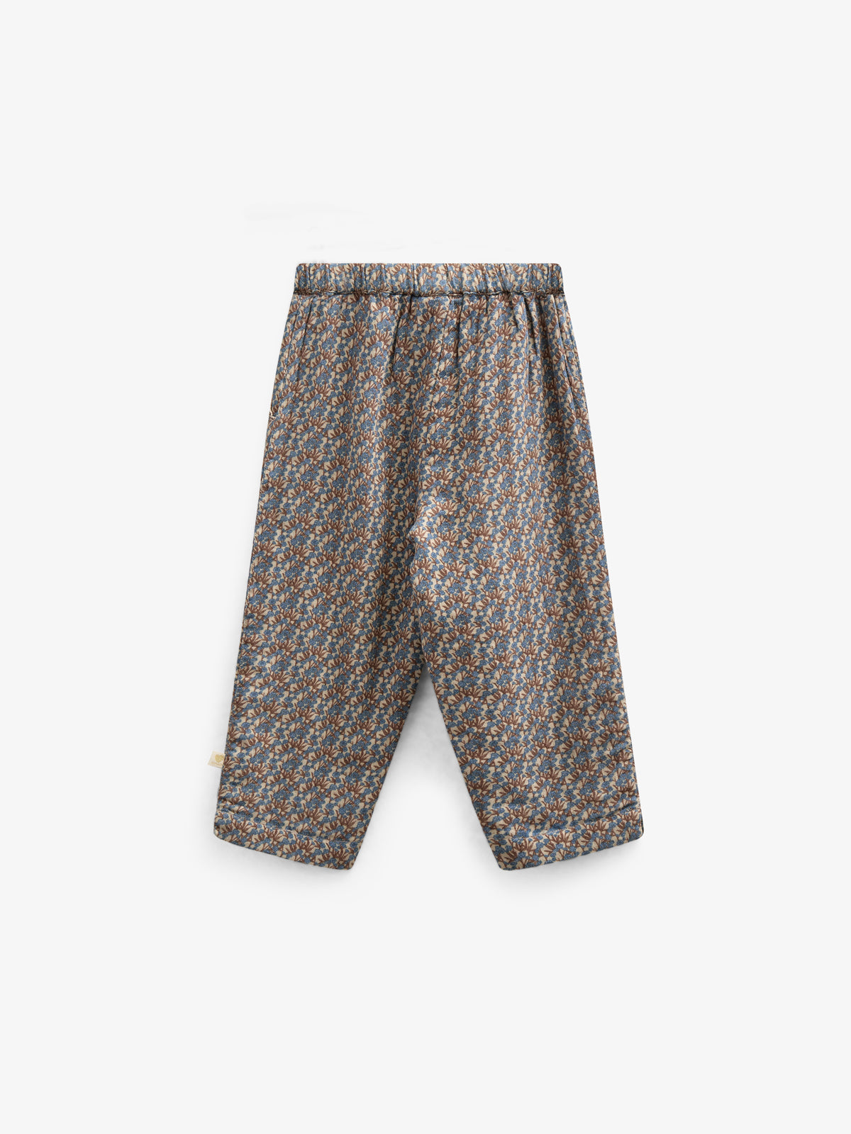 Bedruckte Doppelgaze-Hose - Kids - Blue / Brown | 100733 Maggie