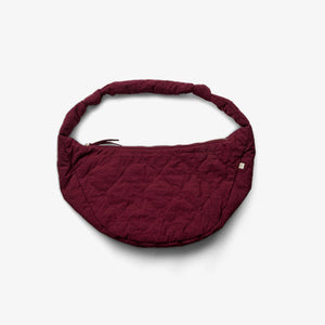 Gesteppte Gürteltasche - All - Burgundy | 100738 Bella