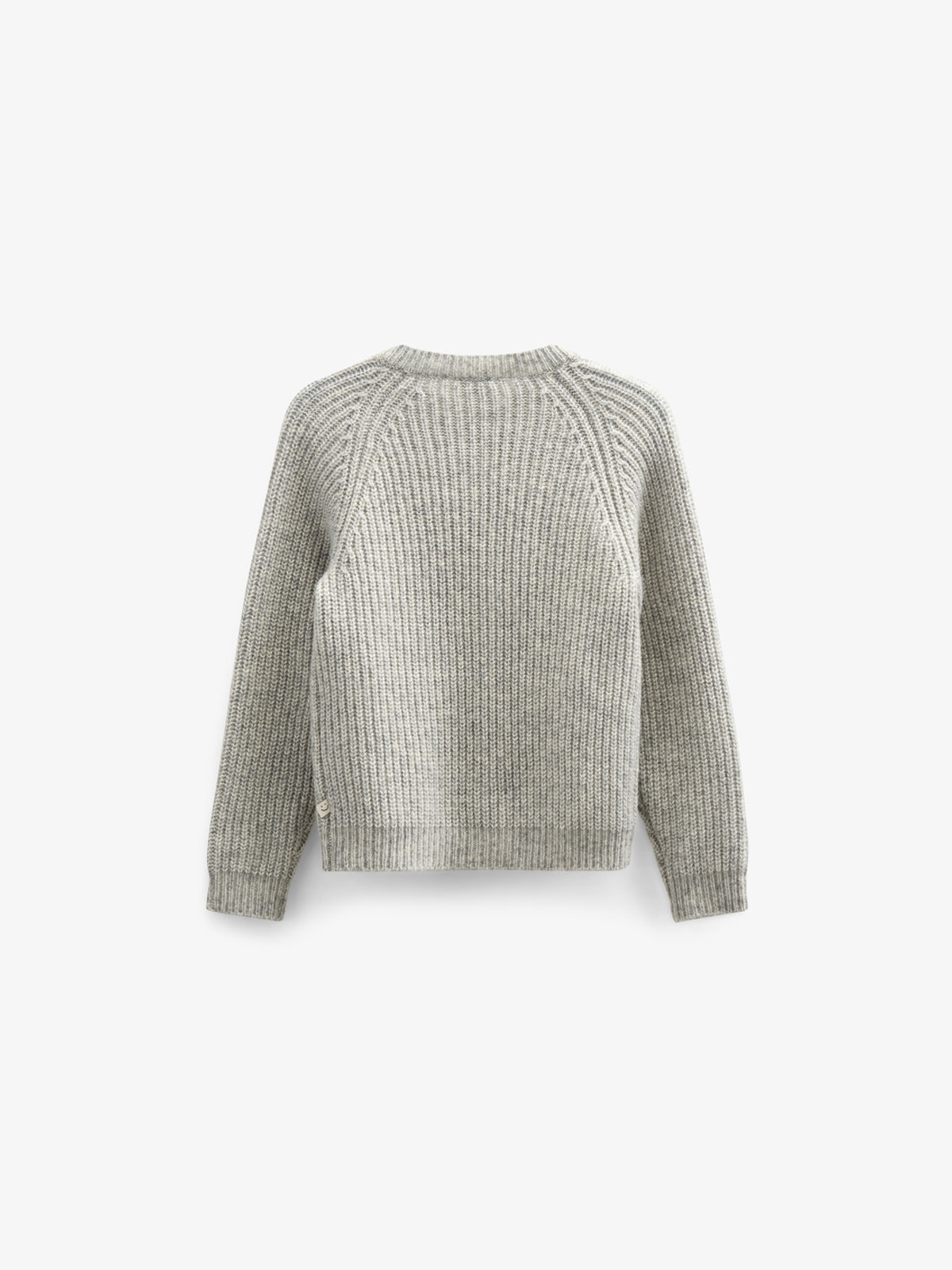 Strickjacke in Wollmischung - Kids - Grey Melange | 100746 Cork