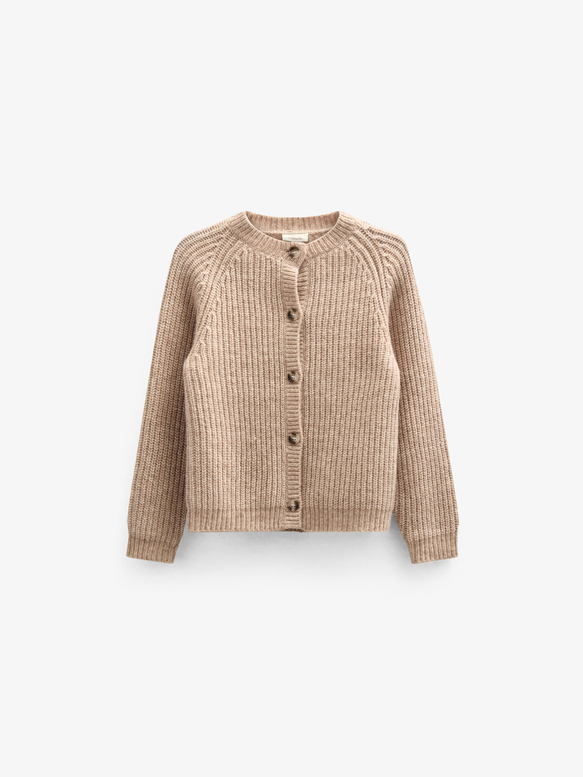 Strickjacke in Wollmischung - Kids - Beige Melange | 100748 Cork