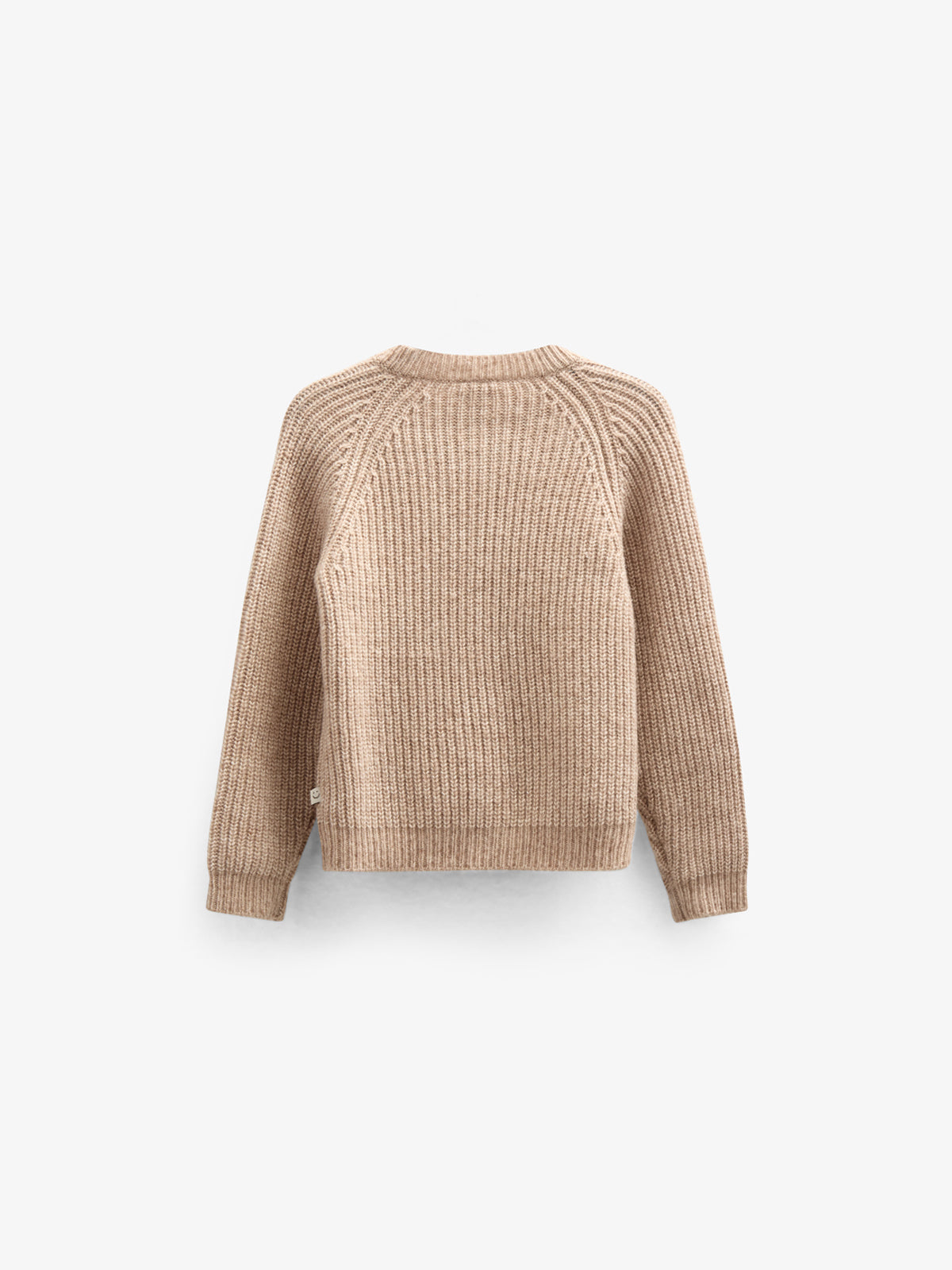 Strickjacke in Wollmischung - Kids - Beige Melange | 100748 Cork