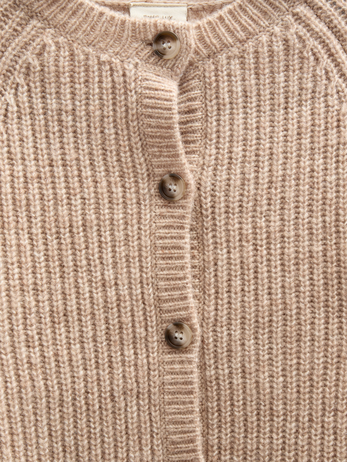 Strickjacke in Wollmischung - Kids - Beige Melange | 100748 Cork
