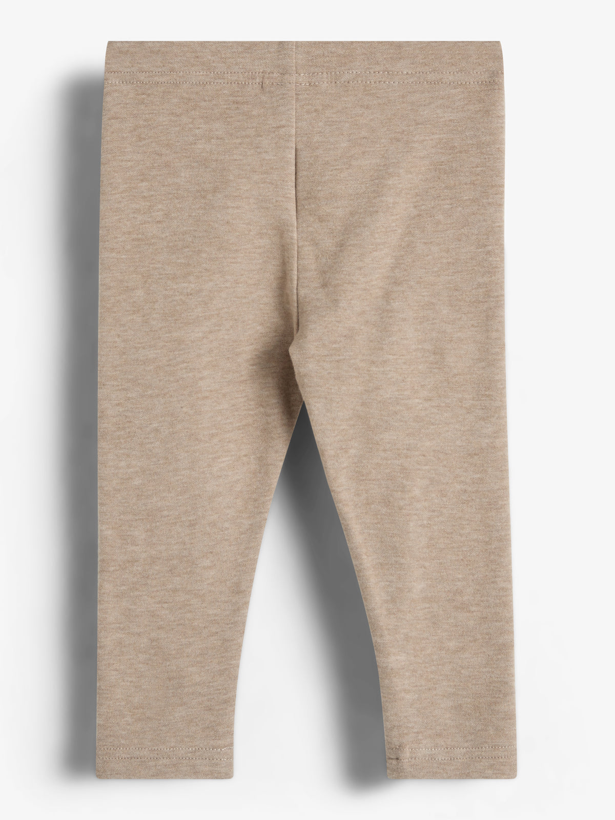 Plüsch-Jersey-Leggings - Little - Beige Melange