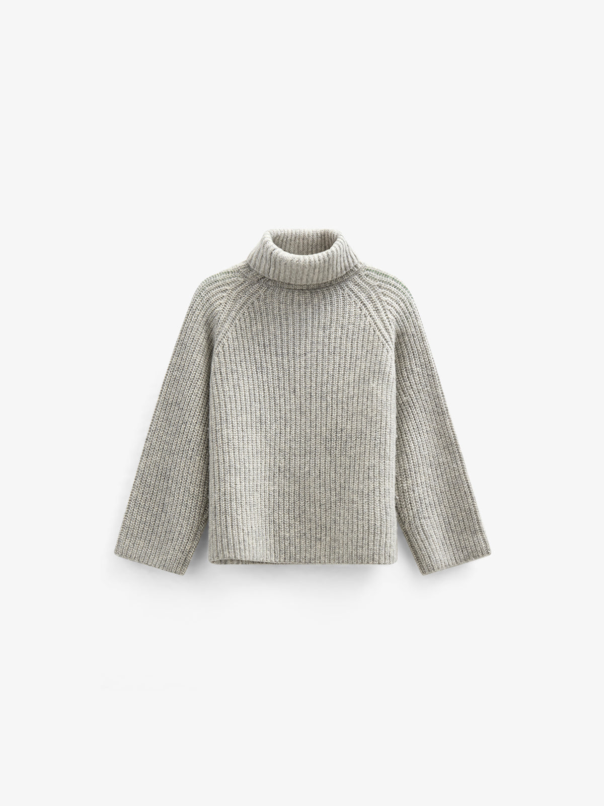 Woll Mix-Pullover - All - Grey Melange | 100757 Grace