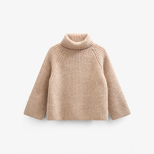 Woll Mix-Pullover - All - Beige Melange | 100759 Grace