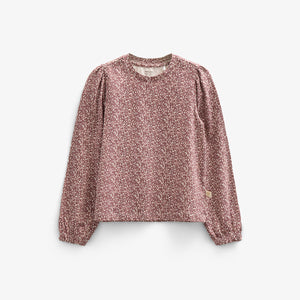 Bedruckte Jersey-Bluse - Kids - Vintage Red | 100770 Ada