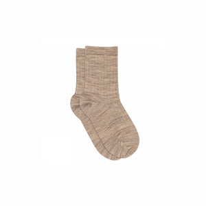 MP Baumwoll-Ripp-Socken - All - Caffe Latte Melange | 100775 MP Cotton Socks