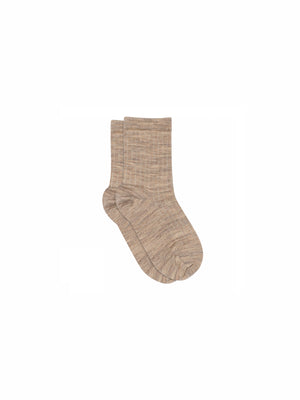 MP Baumwoll-Ripp-Socken - All - Caffe Latte Melange | 100775 MP Cotton Socks