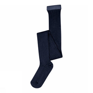 MP Baumwoll-Rippstrumpfhose - All - Navy | 100783 MP Cotton tights