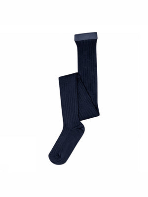 MP Baumwoll-Rippstrumpfhose - All - Navy | 100783 MP Cotton tights
