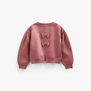 Sweatshirt mit Schleifendetail - Tween - Vintage Red | 100813 Ruth