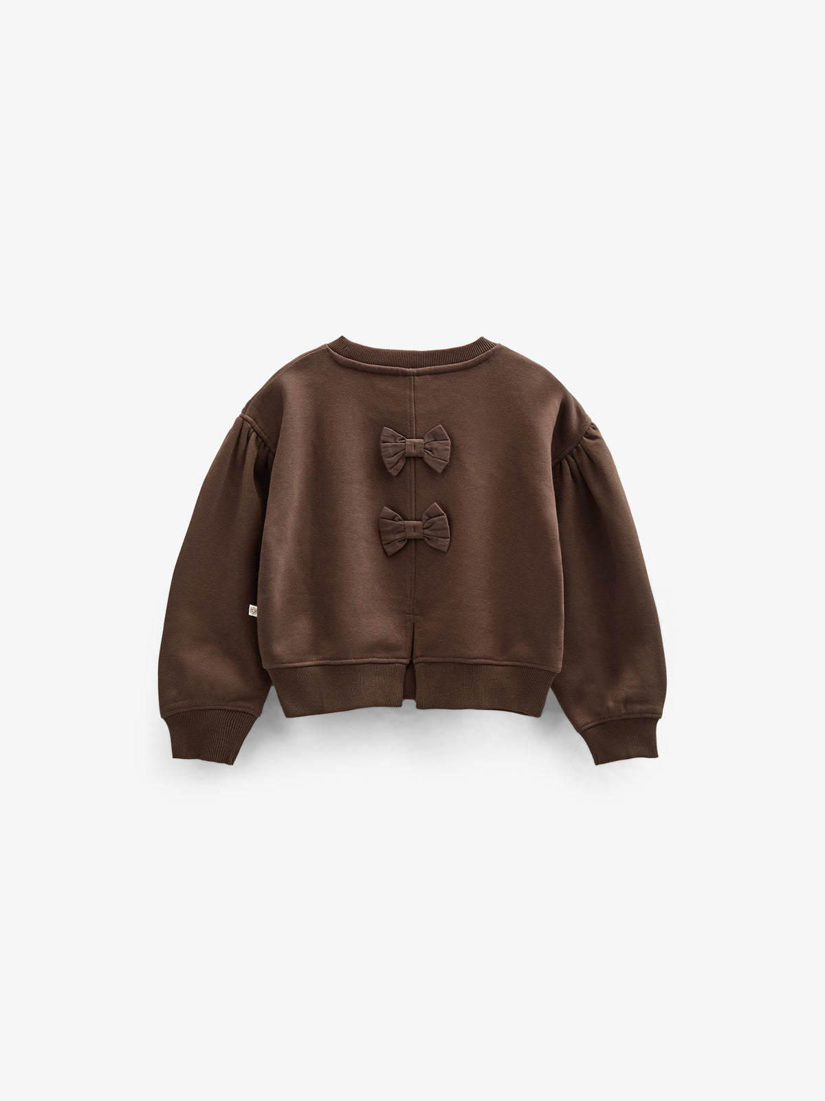 Sweatshirt mit Schleifendetail - Tween - Chocolate | 100815 Ruth