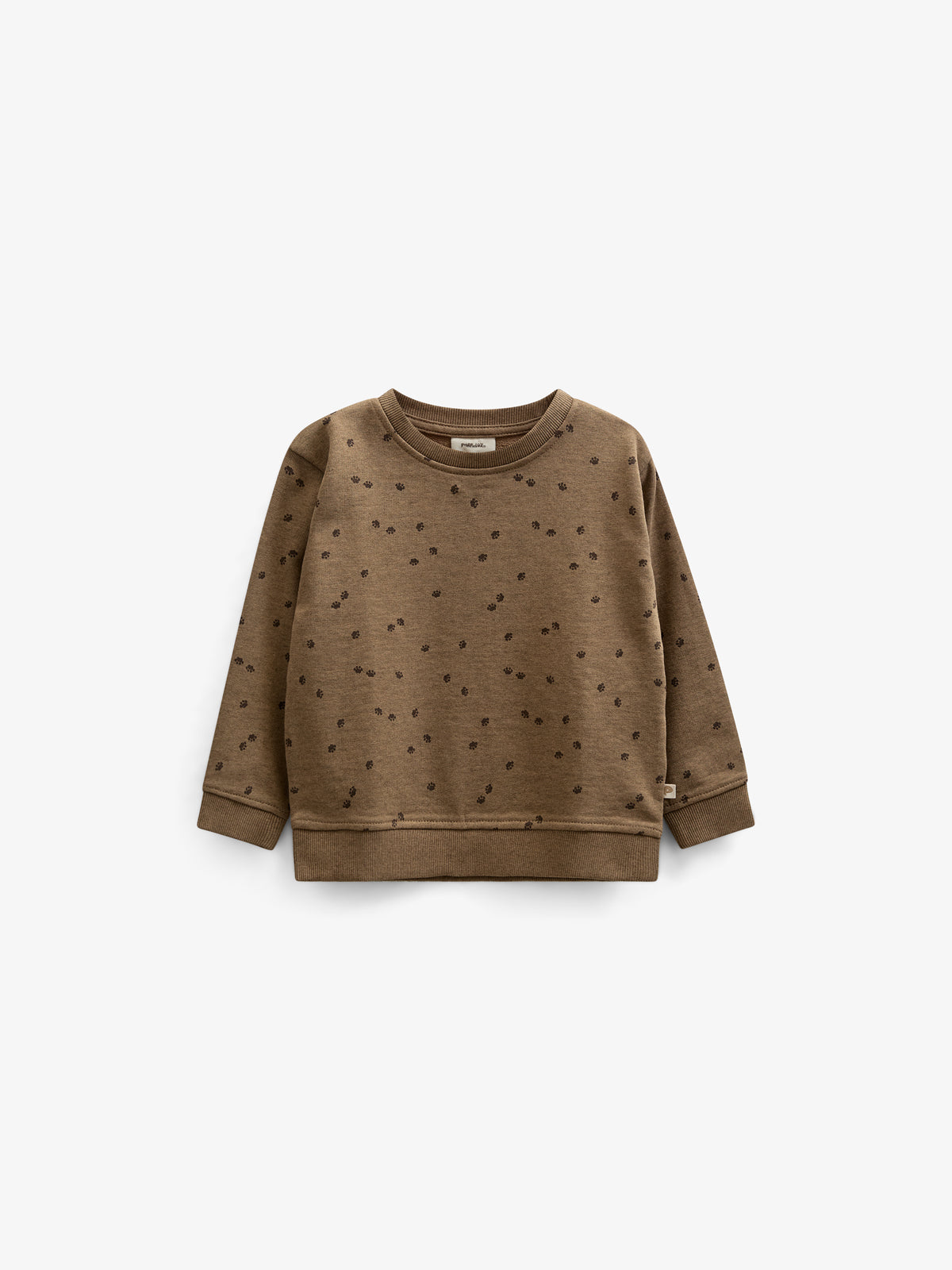 Bedrucktes Jersey-Sweatshirt mit Rundhalsausschnitt - Kids - Coffe Melange | 100821 Tyler