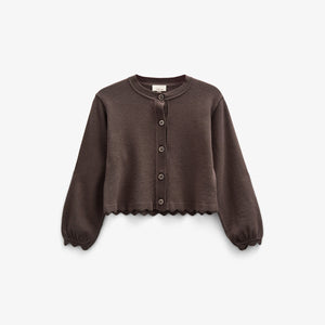 Strickjacke - Kids - Chocolate | 100826 Nicole