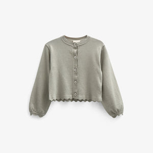Strickjacke - Kids - Dusty Green | 100830 Nicole