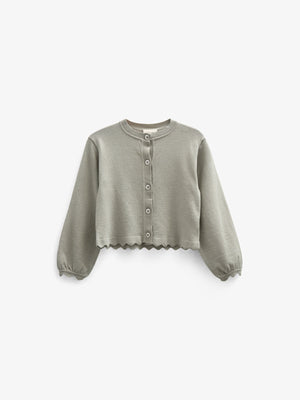 Strickjacke - Kids - Dusty Green | 100830 Nicole